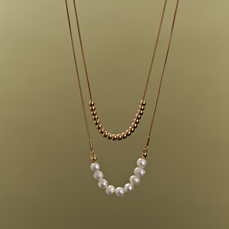 Heavenly Beads Mini Sleek Kette 18K – Bild 2